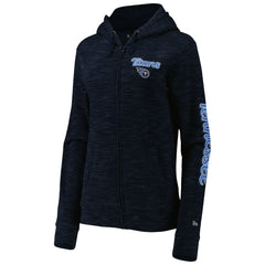 Tennessee Titans New Era Women's Reverse Full-Zip Hoodie