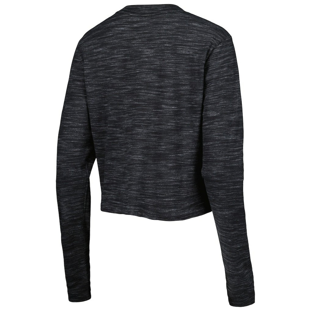 Las Vegas Raiders New Era Women's Crop Long Sleeve T-Shirt