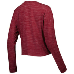 Washington Commanders New Era Women's Crop Long Sleeve T-Shirt