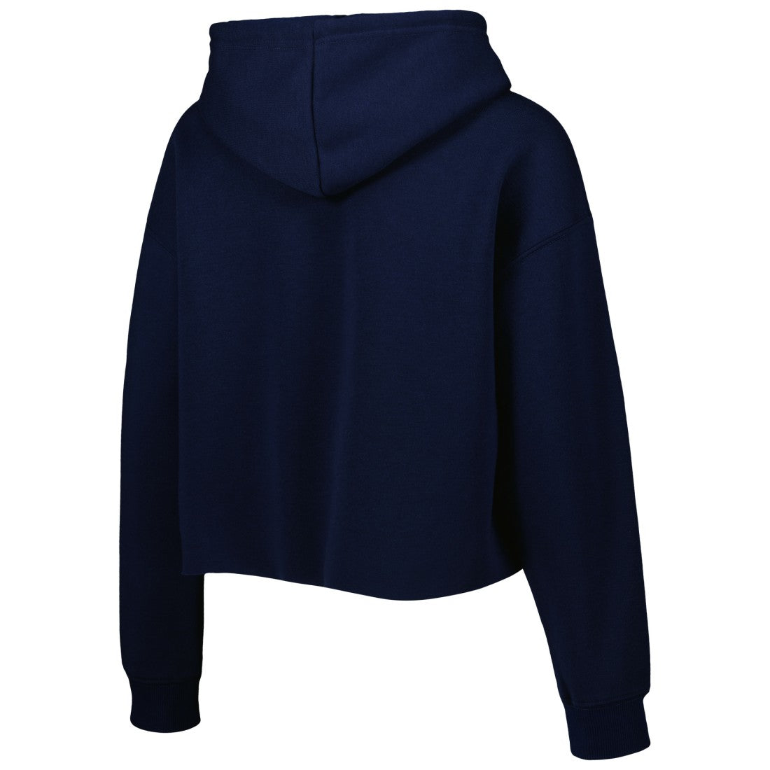 Tennessee Titans  Cuce Women's Crystal Logo Cropped Pullover Hoodie