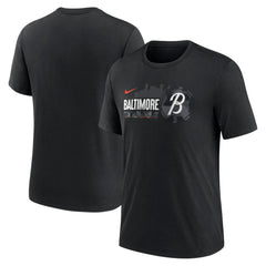 Baltimore Orioles Nike City Connect Tri-Blend T-Shirt | MLB Discount