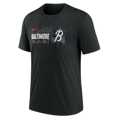 Baltimore Orioles Nike City Connect Tri-Blend T-Shirt | MLB Discount