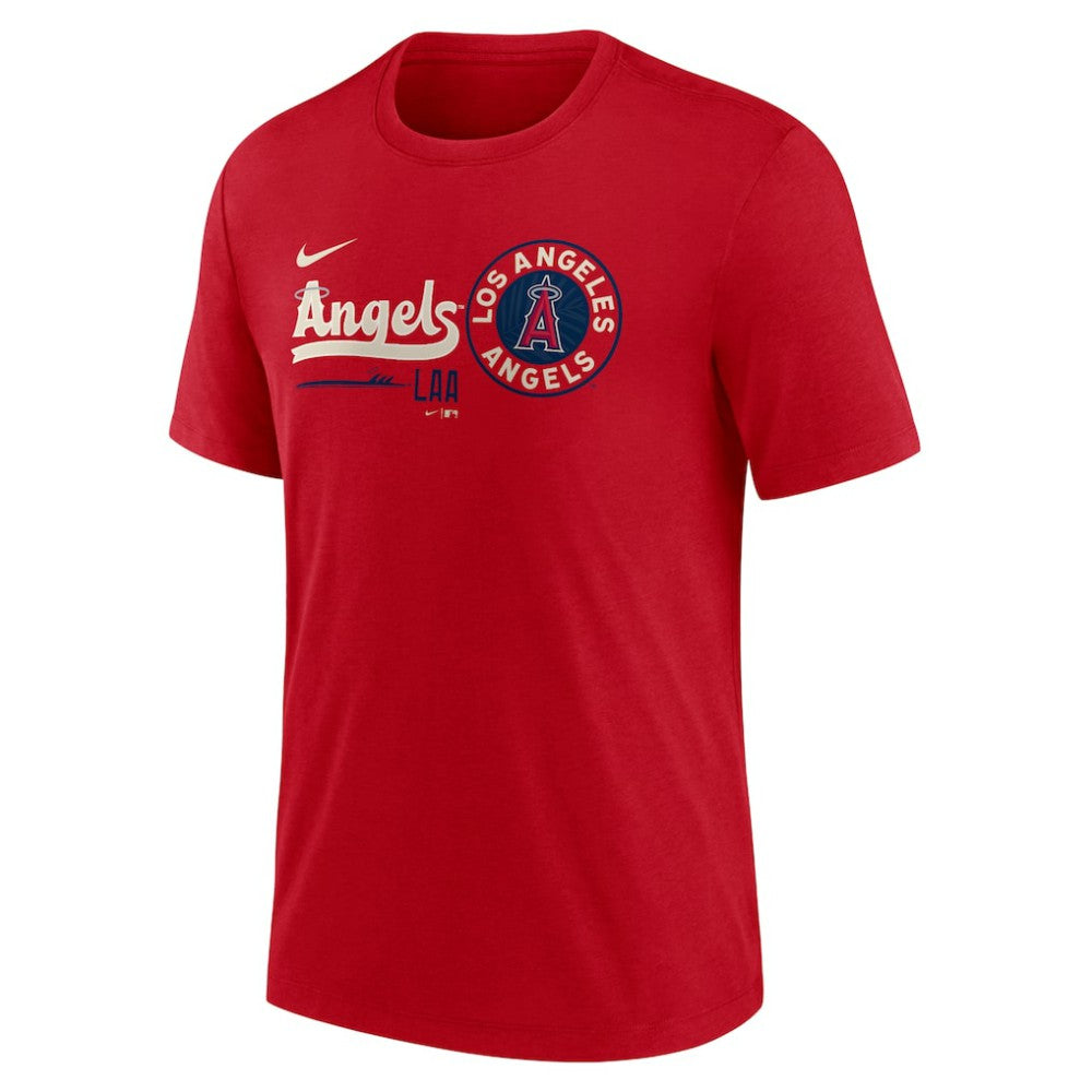 Los Angeles Angels Nike City Connect Tri-Blend T-Shirt - | MLB Shop
