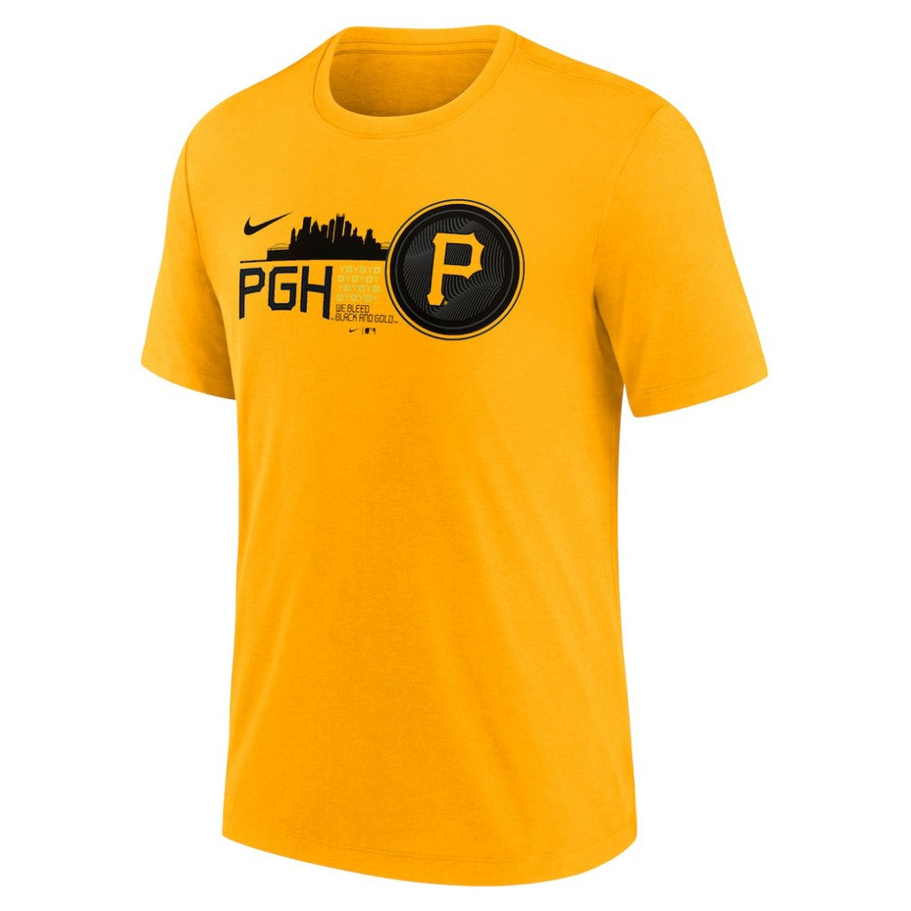 Pittsburgh Pirates Nike City Connect Tri-Blend T-Shirt | MLB Online