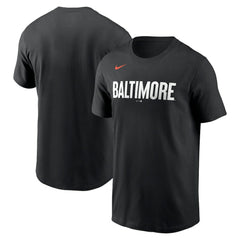 Baltimore Orioles Nike City Connect Wordmark T-Shirt | MLB For sale