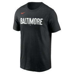 Baltimore Orioles Nike City Connect Wordmark T-Shirt | MLB For sale