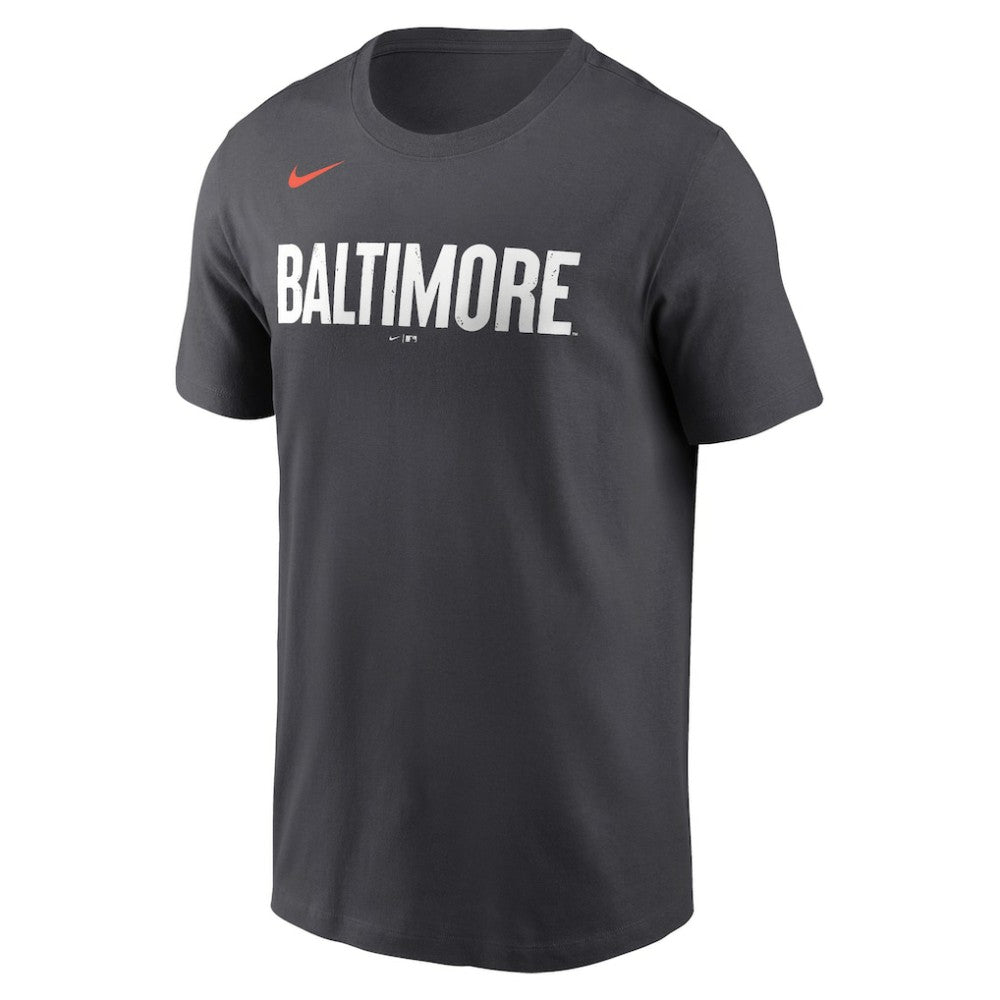 Baltimore Orioles Nike City Connect Wordmark T-Shirt | MLB Discount