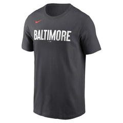 Baltimore Orioles Nike City Connect Wordmark T-Shirt | MLB Discount