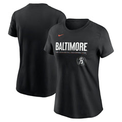Baltimore Orioles Nike Women's City Connect Wordmark T-Shirt | MLB Discount
