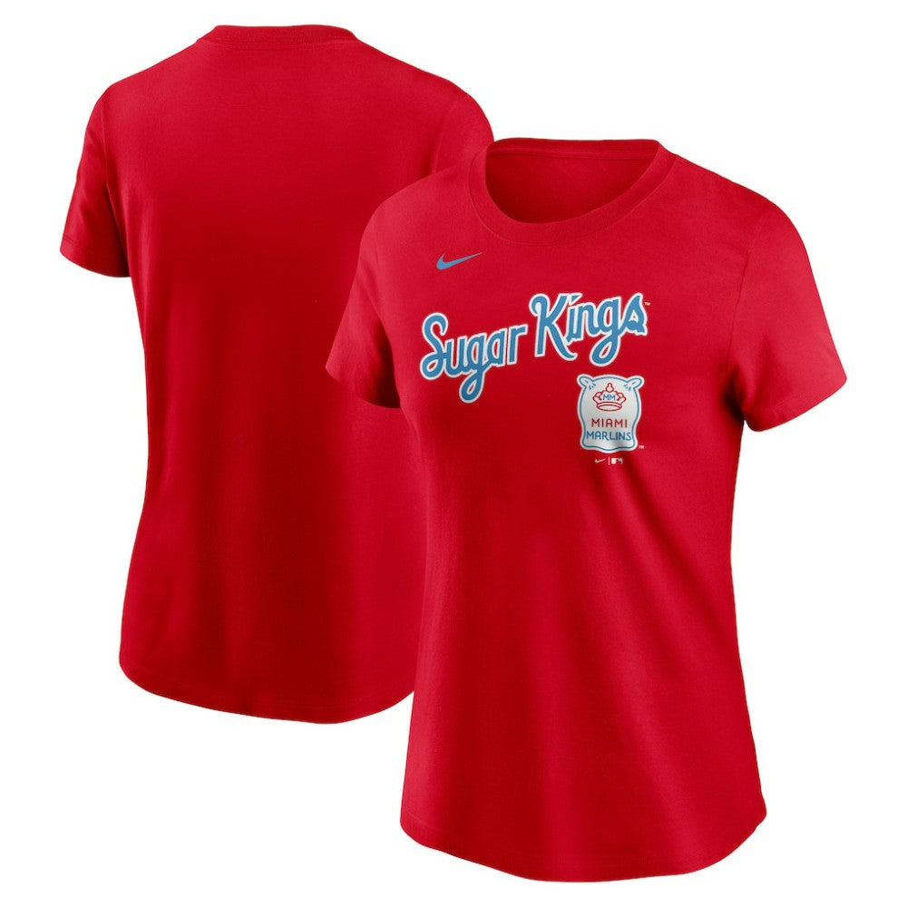 Miami Marlins Nike Women's City Connect Wordmark T-Shirt | MLB Shop