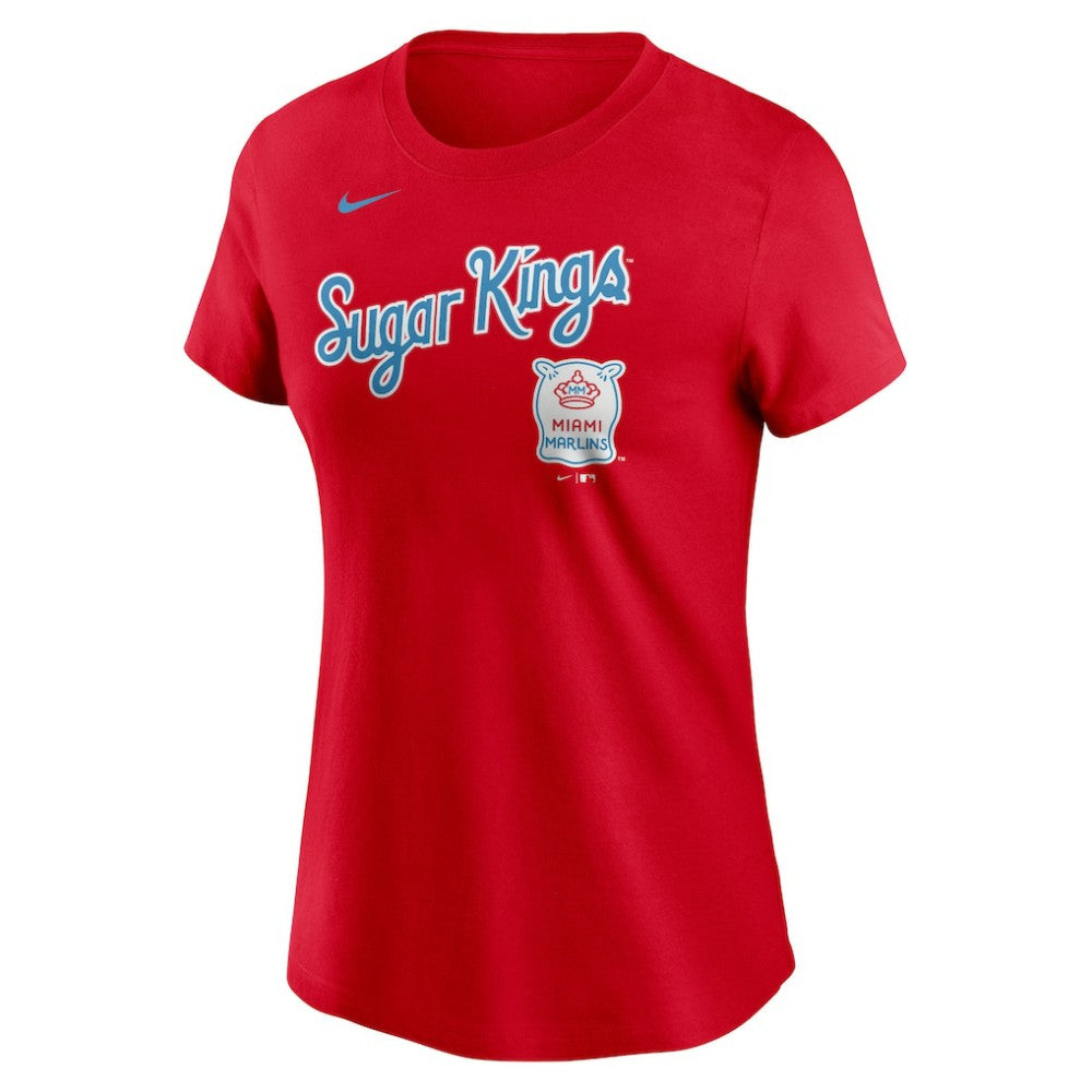Miami Marlins Nike Women's City Connect Wordmark T-Shirt | MLB Shop