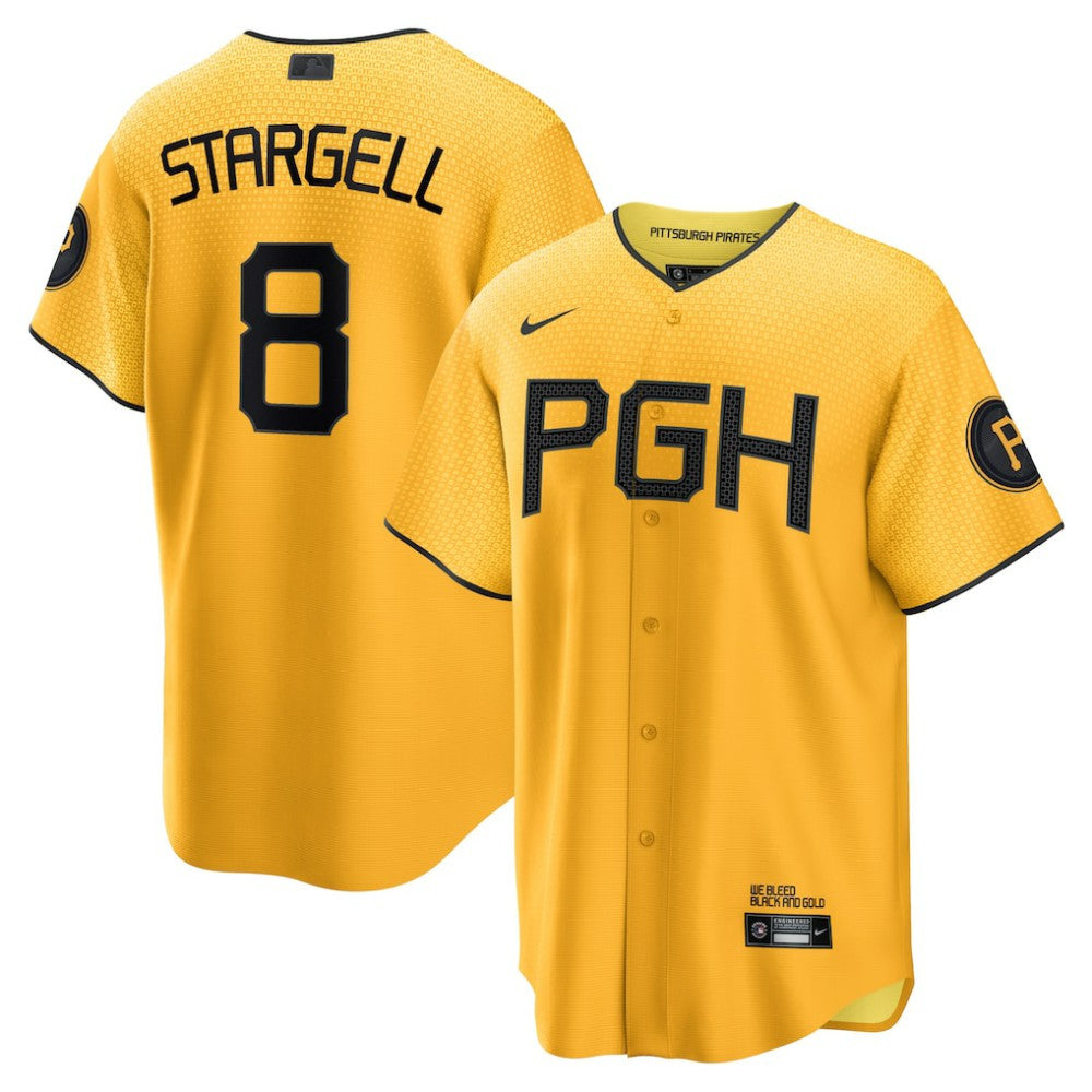 Willie Stargell Pittsburgh Pirates Nike City Connect Replica Player Jersey | MLB New