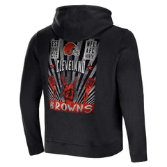 Cleveland Browns Fanatics NFL x Darius Rucker Collection Rocker Full-Zip Hoodie