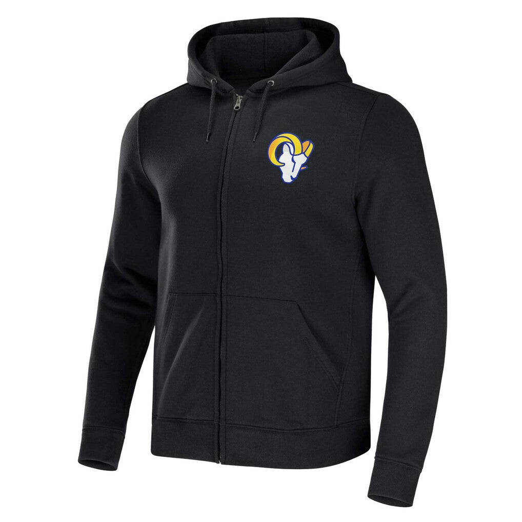 Los Angeles Rams Fanatics NFL x Darius Rucker Collection Rocker Full-Zip Hoodie