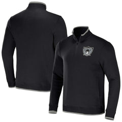 Las Vegas Raiders Fanatics NFL x Darius Rucker Collection Logo Quarter-Zip Top