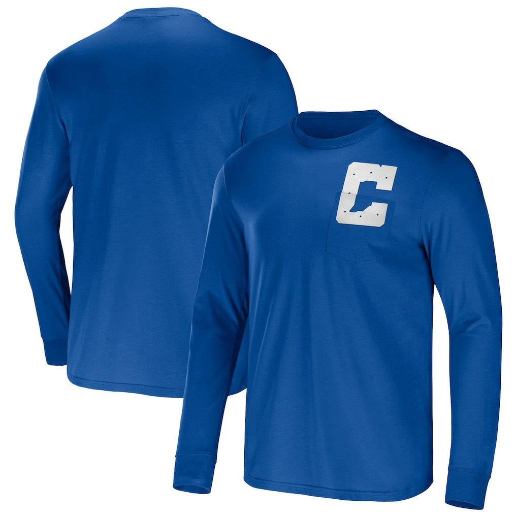Indianapolis Colts Fanatics NFL x Darius Rucker Collection Team Long Sleeve Pocket T-Shirt