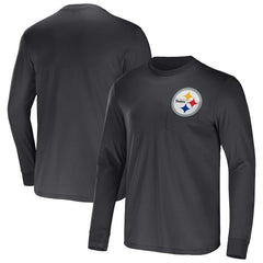 Pittsburgh Steelers Fanatics NFL x Darius Rucker Collection Team Long Sleeve Pocket T-Shirt