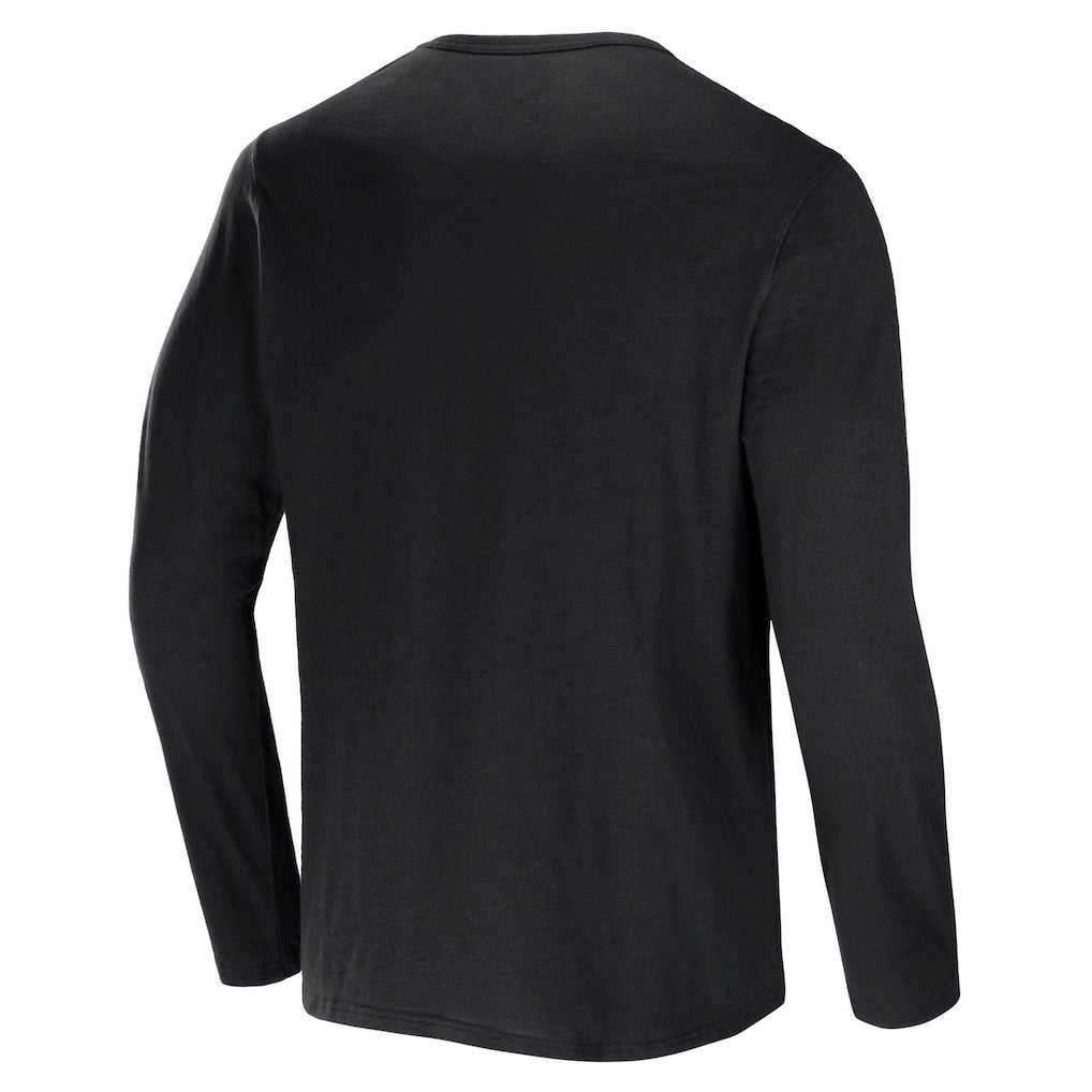 Cleveland Browns Fanatics NFL x Darius Rucker Collection Slub Jersey Henley Long Sleeve T-Shirt