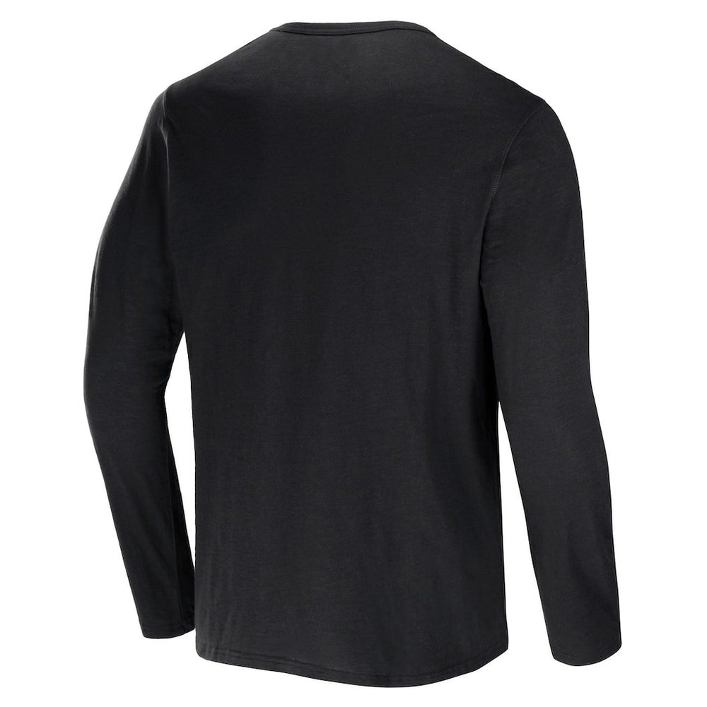 Cleveland Browns Fanatics NFL x Darius Rucker Collection Slub Jersey Henley Long Sleeve T-Shirt