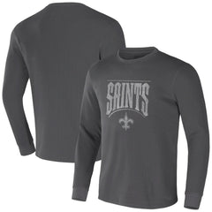 New Orleans Saints Fanatics NFL x Darius Rucker Collection Long Sleeve Thermal T-Shirt