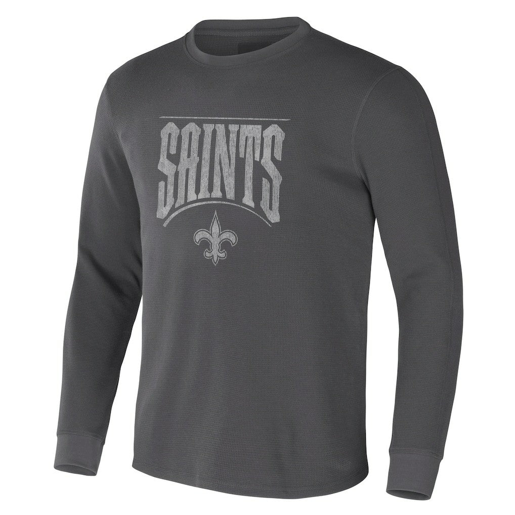 New Orleans Saints Fanatics NFL x Darius Rucker Collection Long Sleeve Thermal T-Shirt
