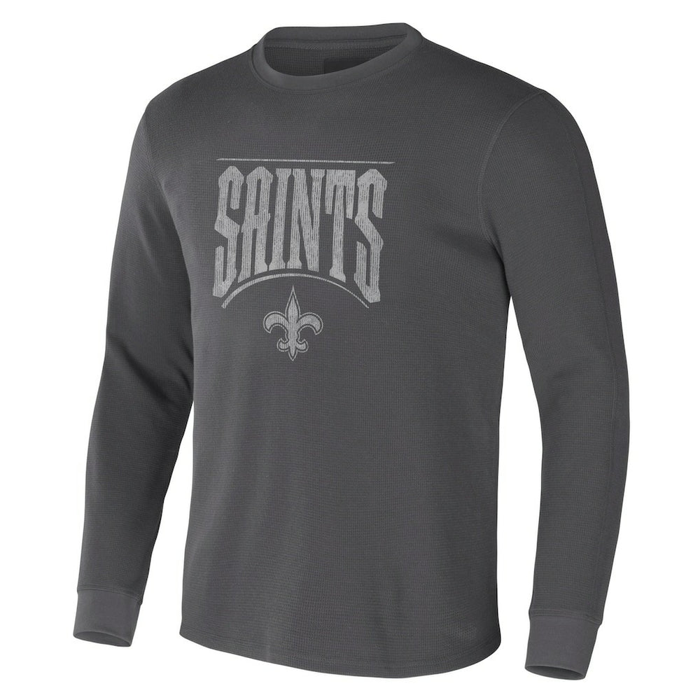 New Orleans Saints Fanatics NFL x Darius Rucker Collection Long Sleeve Thermal T-Shirt