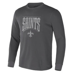 New Orleans Saints Fanatics NFL x Darius Rucker Collection Long Sleeve Thermal T-Shirt