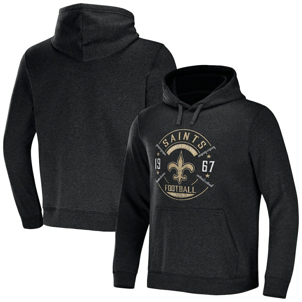New Orleans Saints Fanatics NFL x Darius Rucker Collection Radar Pullover Hoodie