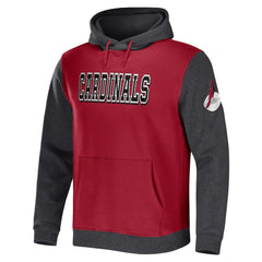 Arizona Cardinals Fanatics NFL x Darius Rucker Collection Colorblock Pullover Hoodie