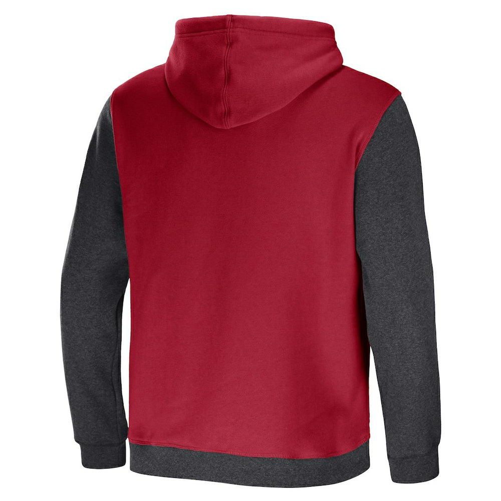 Arizona Cardinals Fanatics NFL x Darius Rucker Collection Colorblock Pullover Hoodie