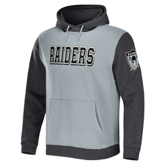 Las Vegas Raiders Fanatics NFL x Darius Rucker Collection Colorblock Pullover Hoodie