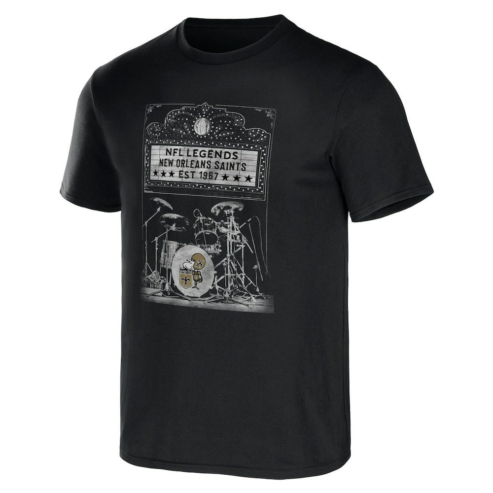 New Orleans Saints Fanatics NFL x Darius Rucker Collection Band T-Shirt