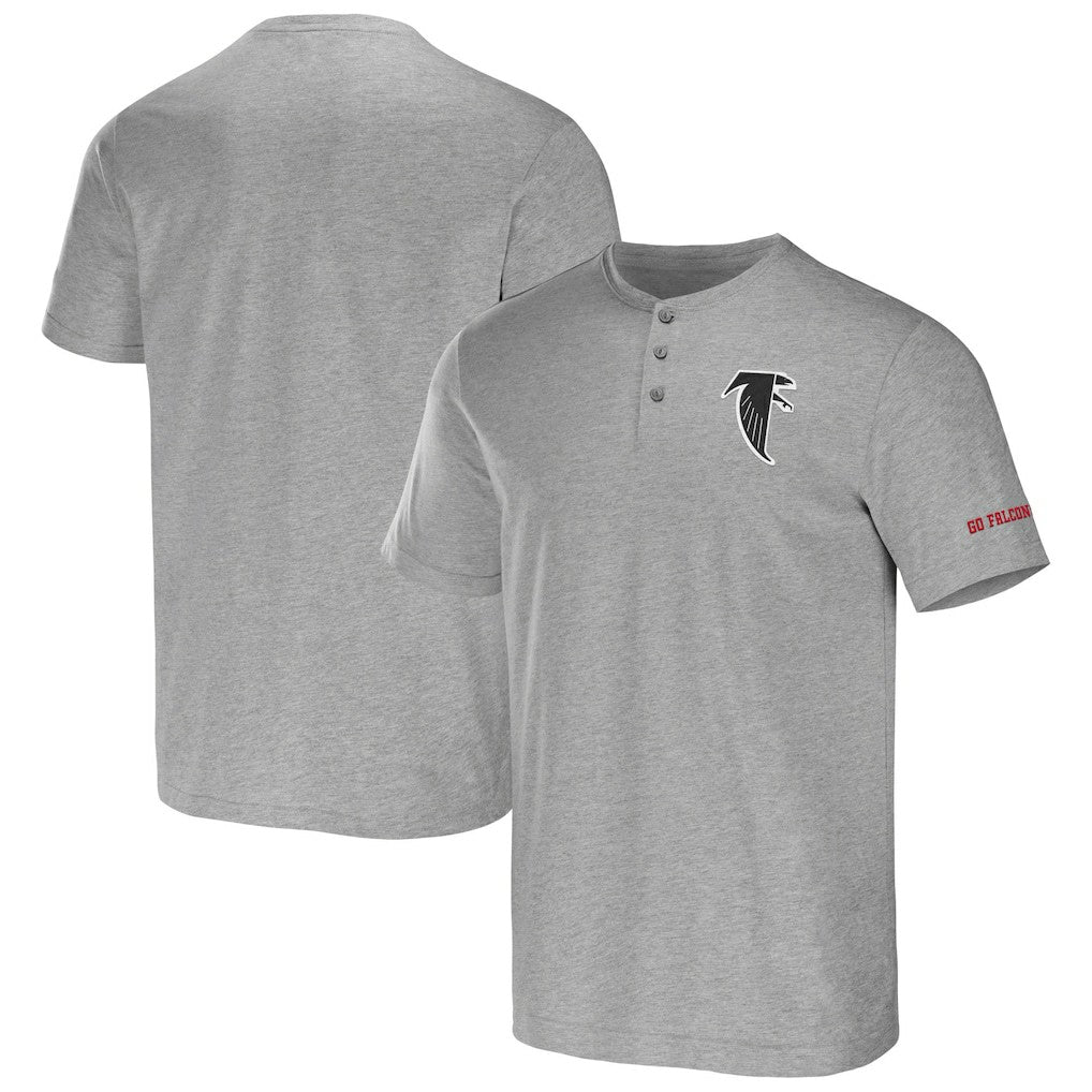 Atlanta Falcons Fanatics NFL x Darius Rucker Collection Henley T-Shirt