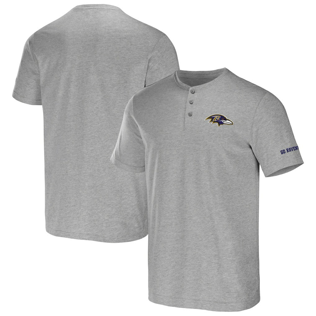 Baltimore Ravens Fanatics NFL x Darius Rucker Collection Henley T-Shirt