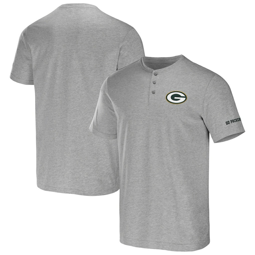 Green Bay Packers Fanatics NFL x Darius Rucker Collection Henley T-Shirt