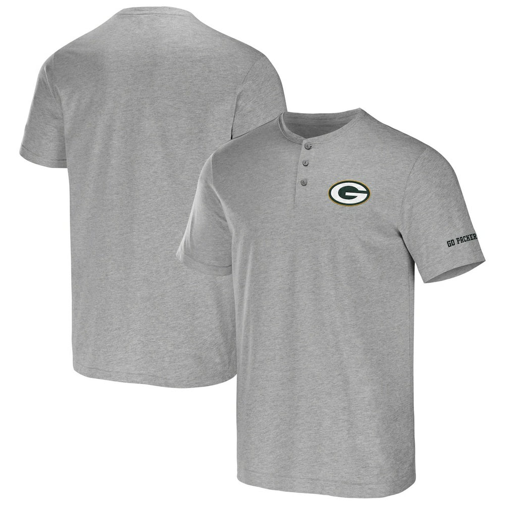 Green Bay Packers Fanatics NFL x Darius Rucker Collection Henley T-Shirt