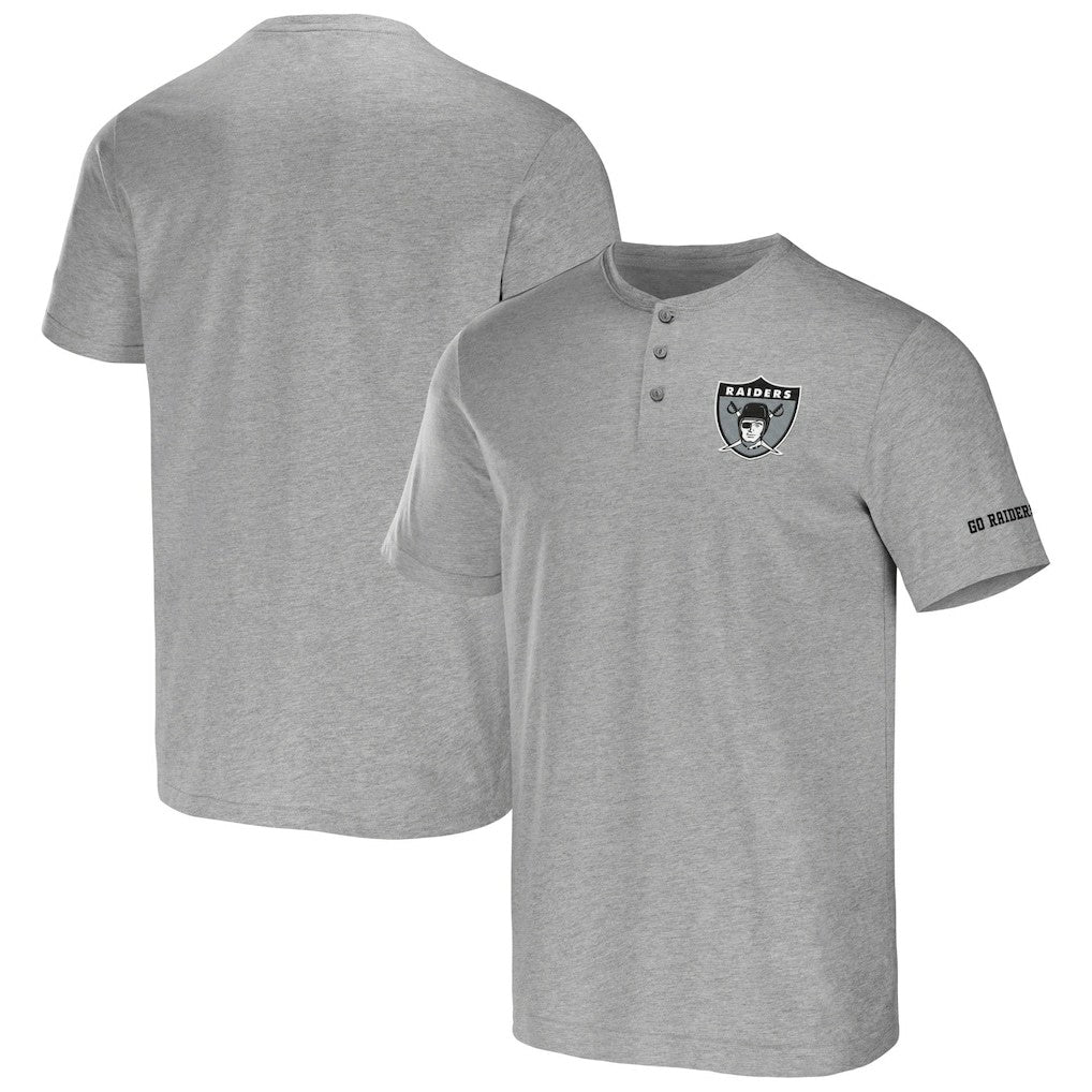 Las Vegas Raiders Fanatics NFL x Darius Rucker Collection Henley T-Shirt