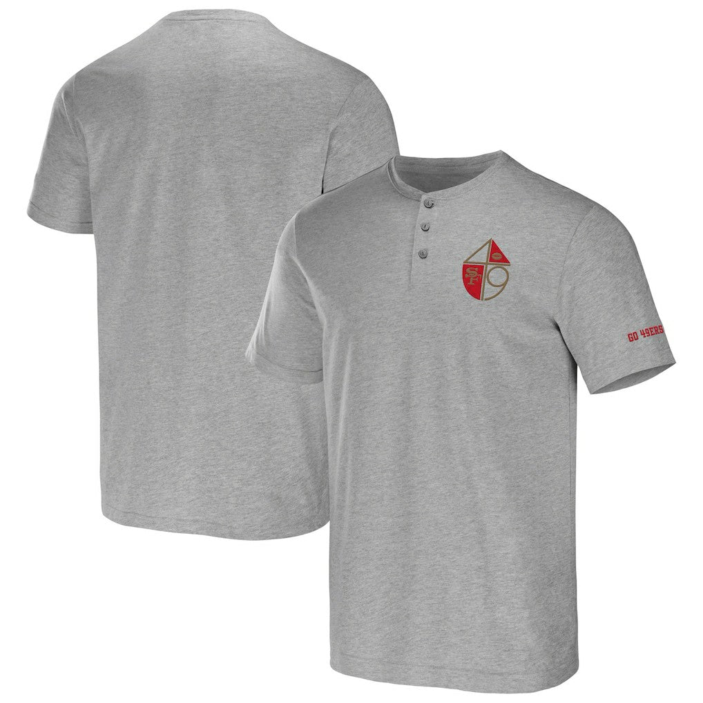 San Francisco 49ers Fanatics NFL x Darius Rucker Collection Henley T-Shirt