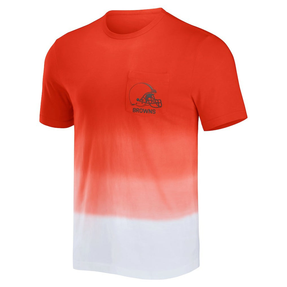 Cleveland Browns Fanatics NFL x Darius Rucker Collection Dip Dye Pocket T-Shirt