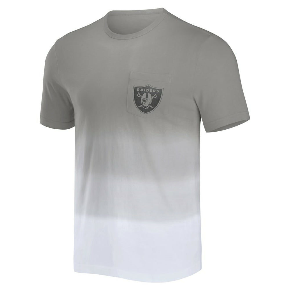Las Vegas Raiders Fanatics NFL x Darius Rucker Collection Dip Dye Pocket T-Shirt