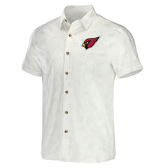 Arizona Cardinals Fanatics NFL x Darius Rucker Collection Woven Button-Up T-Shirt