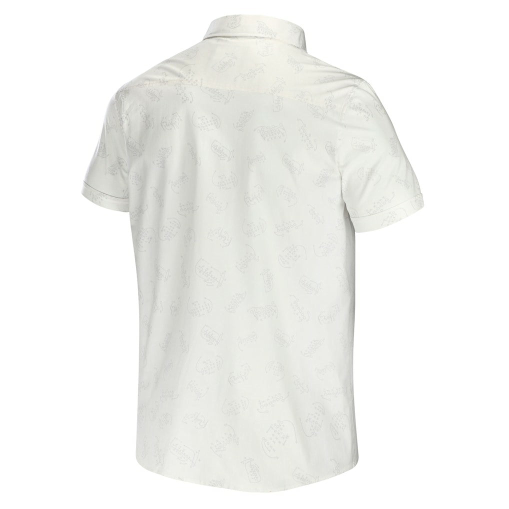 Los Angeles Chargers Fanatics NFL x Darius Rucker Collection Woven Button-Up T-Shirt