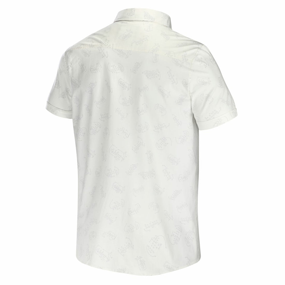 New York Giants Fanatics NFL x Darius Rucker Collection Woven Button-Up T-Shirt