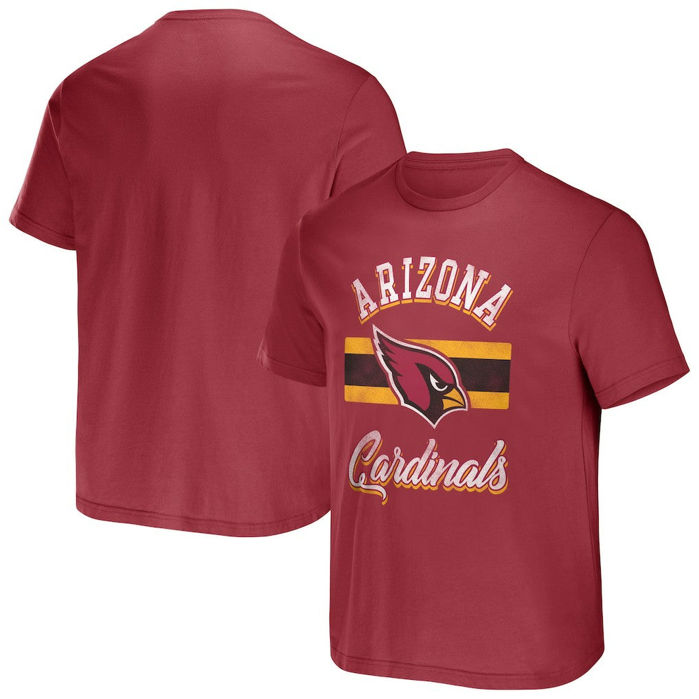 Arizona Cardinals Fanatics NFL x Darius Rucker Collection Stripe T-Shirt