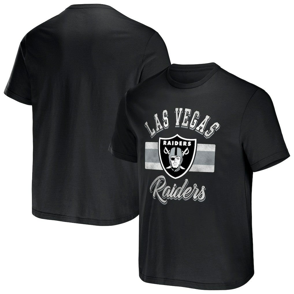 Las Vegas Raiders Fanatics NFL x Darius Rucker Collection Stripe T-Shirt