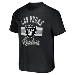 Las Vegas Raiders Fanatics NFL x Darius Rucker Collection Stripe T-Shirt