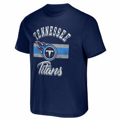 Tennessee Titans Fanatics NFL x Darius Rucker Collection Stripe T-Shirt