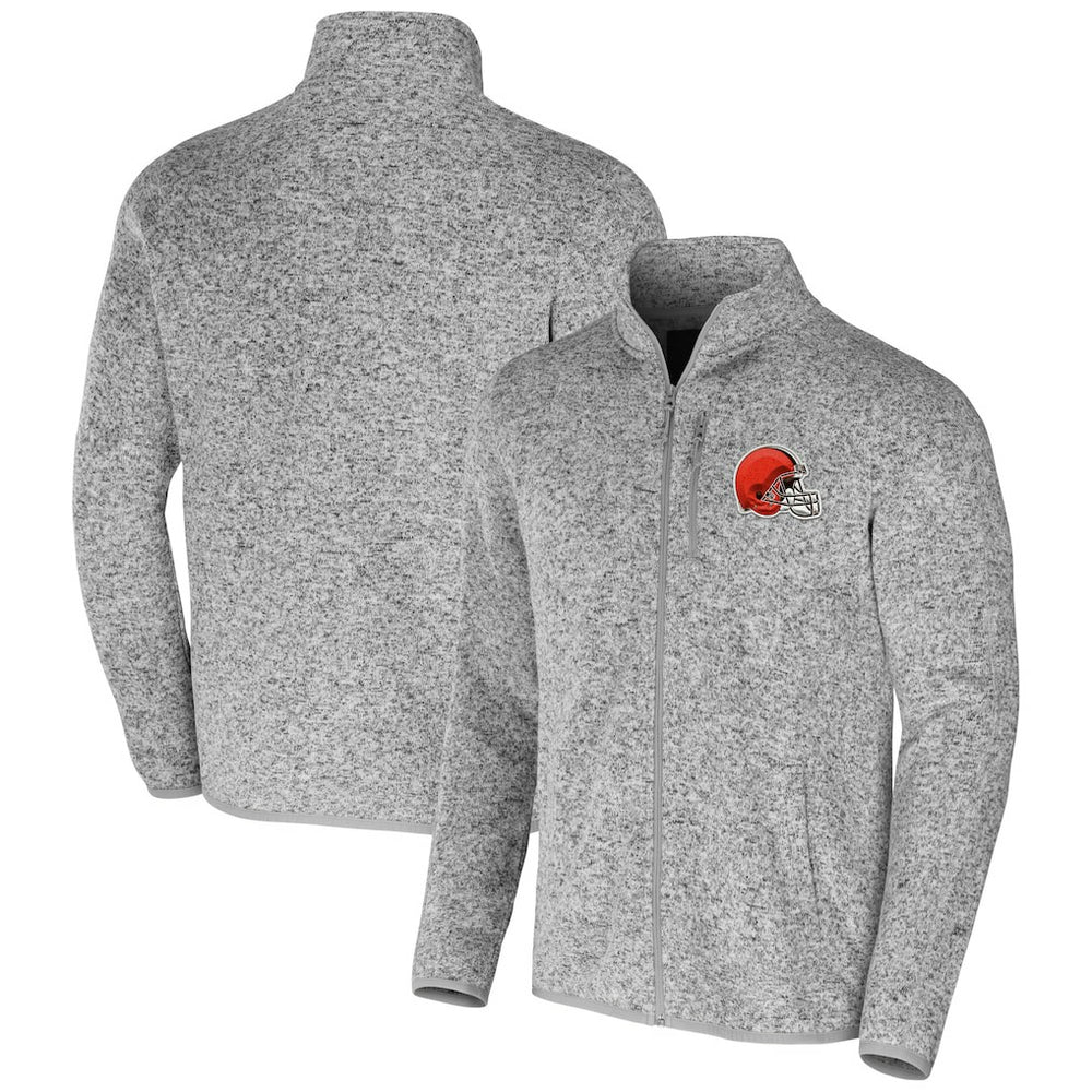 Cleveland Browns Fanatics NFL x Darius Rucker Collection Fleece Full-Zip Jacket