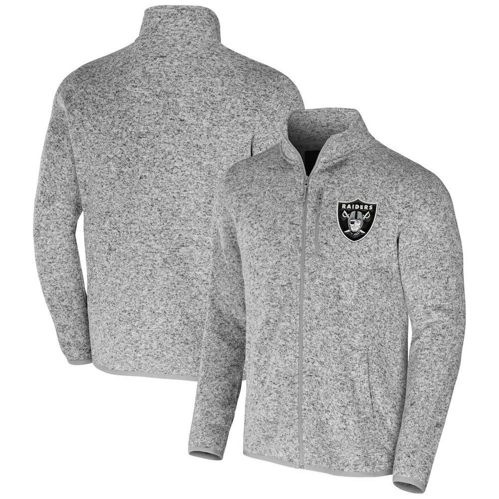 Las Vegas Raiders Fanatics NFL x Darius Rucker Collection Fleece Full-Zip Jacket