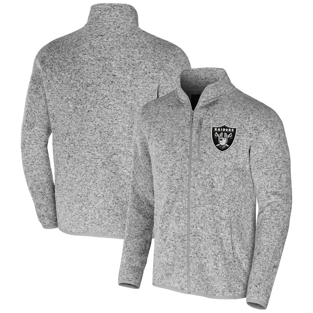 Las Vegas Raiders Fanatics NFL x Darius Rucker Collection Fleece Full-Zip Jacket